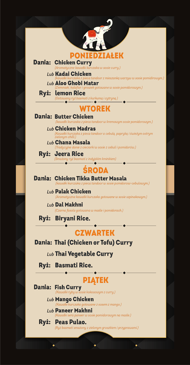 Menu Bollywood Masala Indyjska Restauracja & Bar Rzeszow-5
